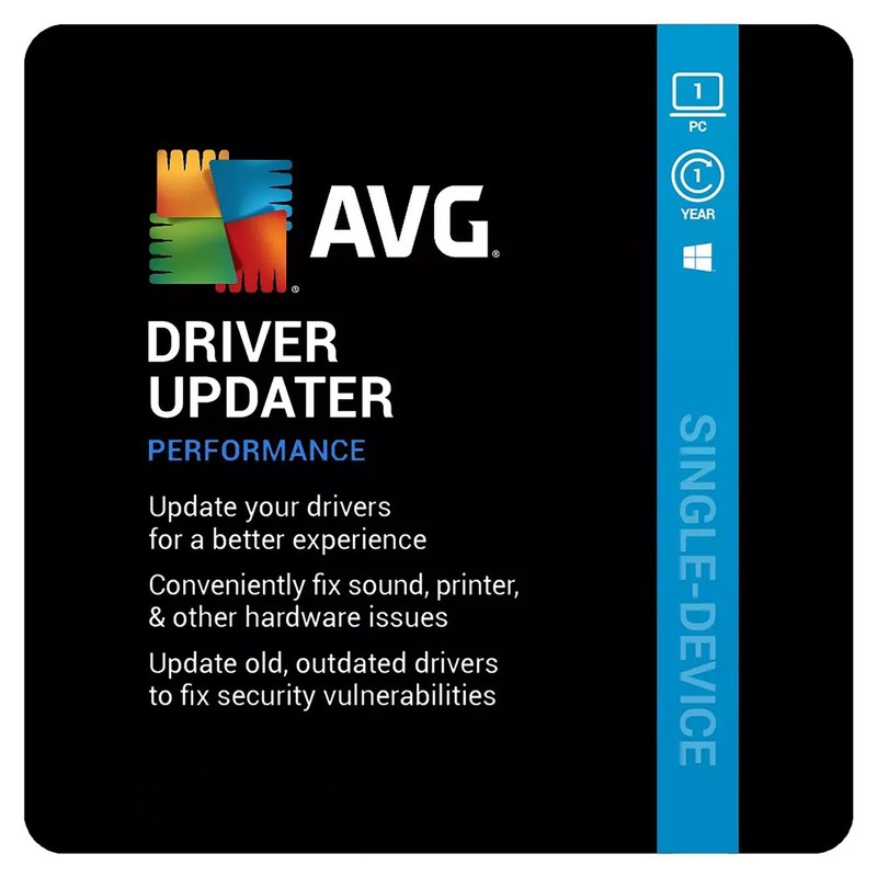 AVG Driver Updater 2025 1 Windows PC Device 1 Year (5 Minute Delivery)