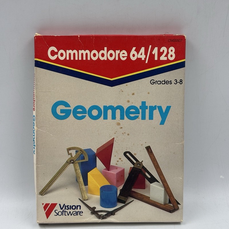 New Commordore 64/128 Learning Software Add Subtract Multiply Divide Geometry gallery