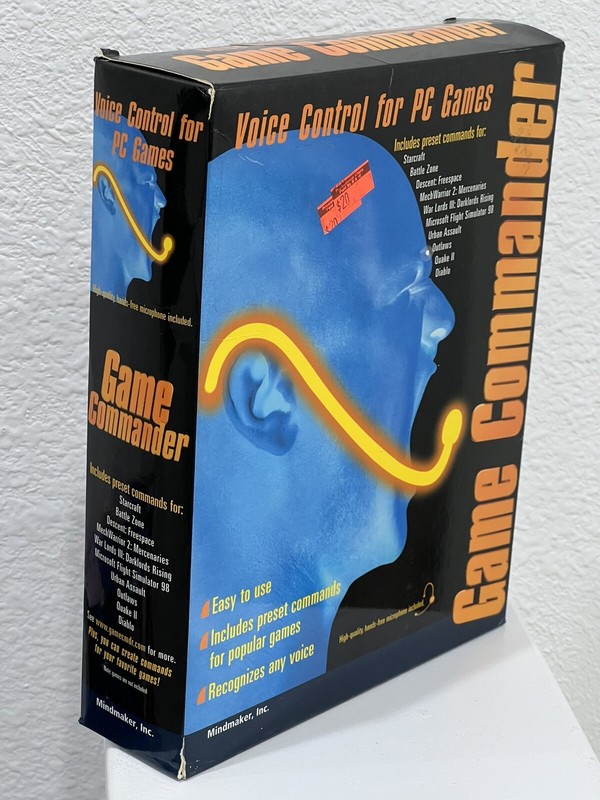 BRAND NEW FACTORY SEALED Game Commander Voice Control For PC Games Vintage RARE gallery