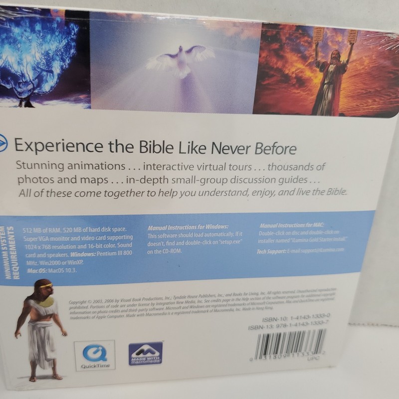 iLumina Starter Edition Gold Premium (2006) Bible Christian CD-Rom *NEW/SEALED gallery