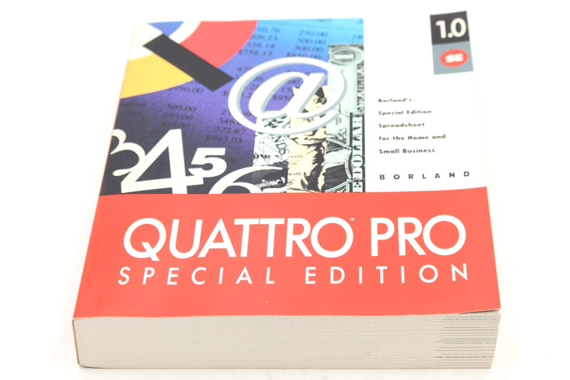 Borland Quattro Pro Special Edition v1.0 Spreadsheet Software 3.5" 5.25" Disks gallery