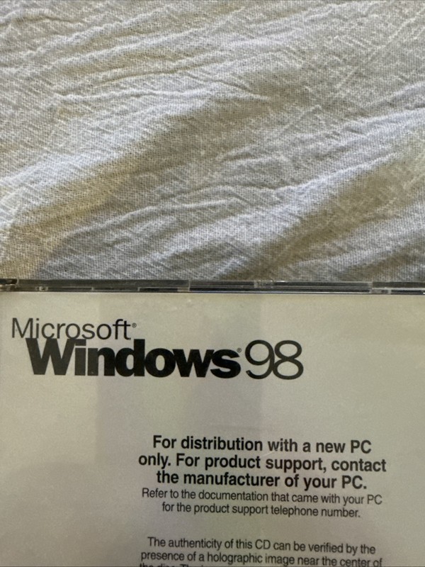 Microsoft Windows 98 and Windows Microsoft 98 upgrade