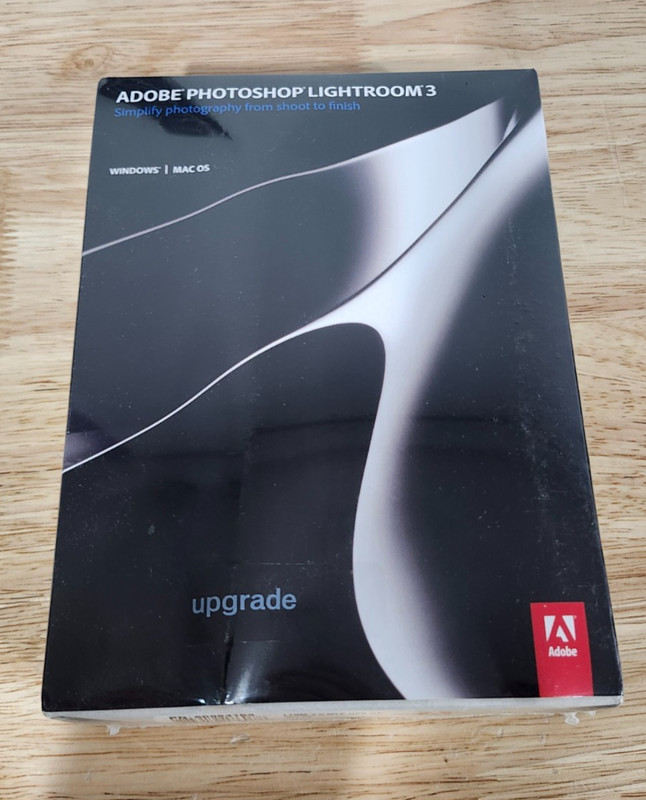 Adobe Photoshop Lightroom 3 for WIN/MAC OS-new sealed