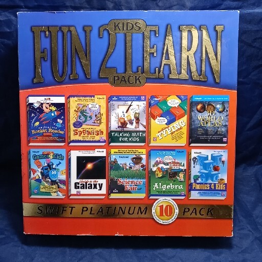 2001 Fun 2 Learn Kids Pack 10 Complete Software Programs by COSMI Windows gallery