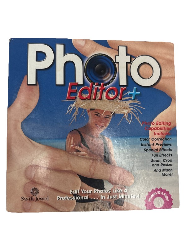 Cosmi Photo Editor PC CD-ROM Swift Windows 95/98/Me/2000 gallery