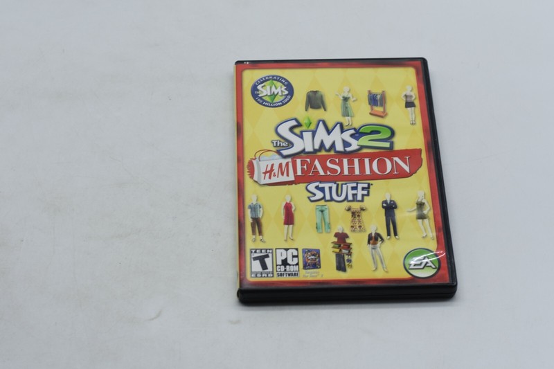 EA The Sims 2 H&M Fashion Stuff for PC 2007 Complete Tested