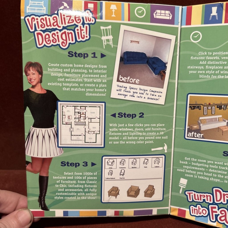 Trading Spaces Design Companion PC, 2004 (No Shrinkwrap) gallery