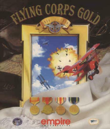 Flying Corps Gold PC CD classic WWI flight simulator air plane war game! BIG BOX