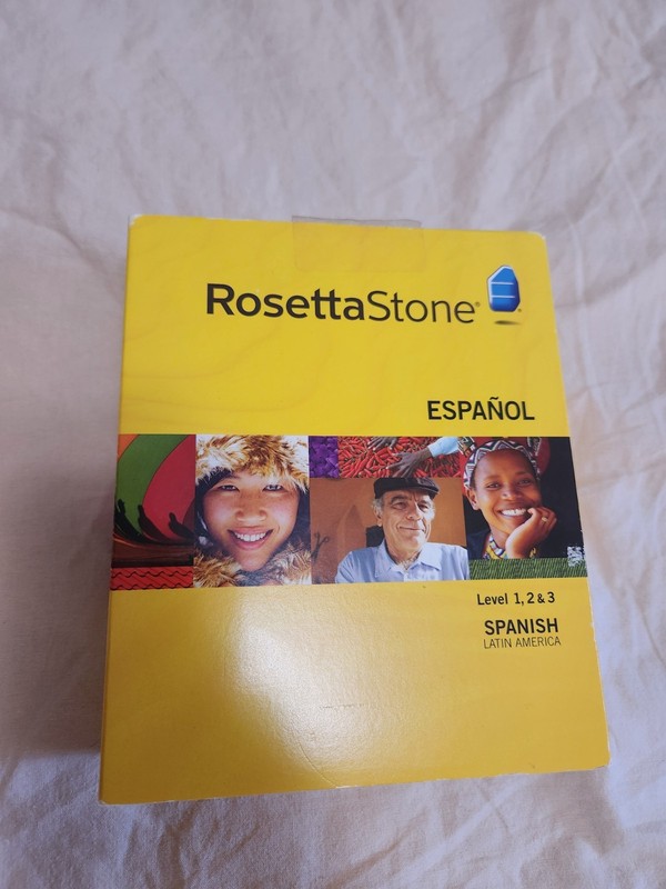 Rosetta Stone Spanish (Latin America) Level 1-3 Set Complete in Box