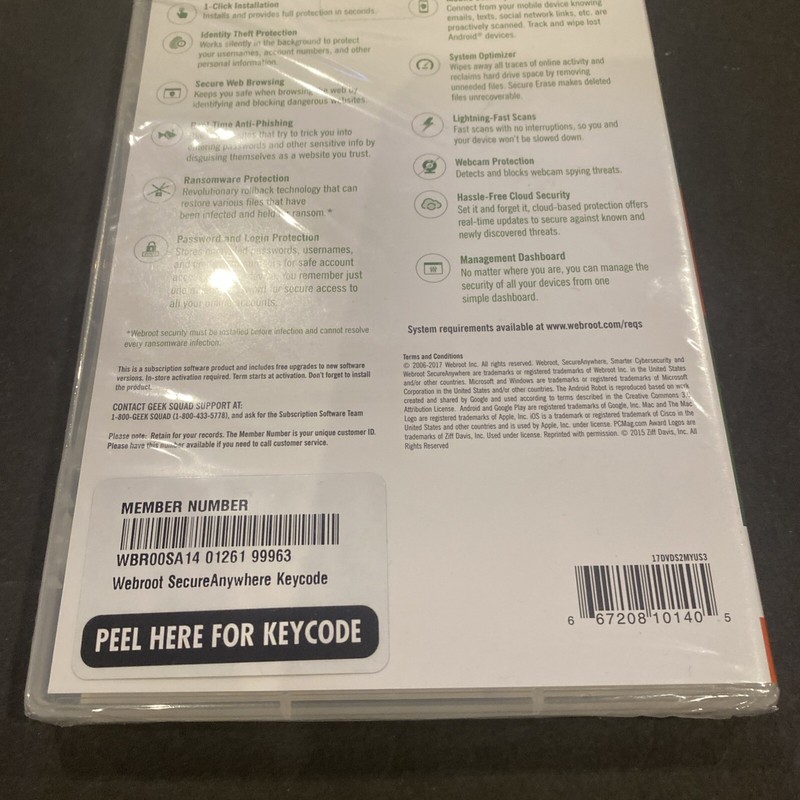 Webroot SecureAnywhere Internet Security - Full Version for Windows & Mac gallery