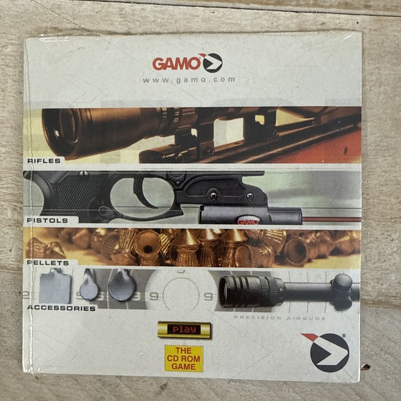 GAMO VIRTUAL TRAINING CD ROM GAME TARGET ACCURACY FOR PC NEW SEALED