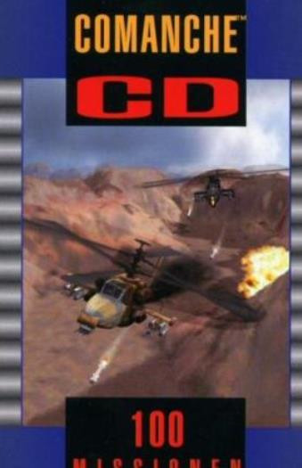 Comanche CD + Manual PC CD classic combat helicopter RAH-66 war game + 2 add-ons