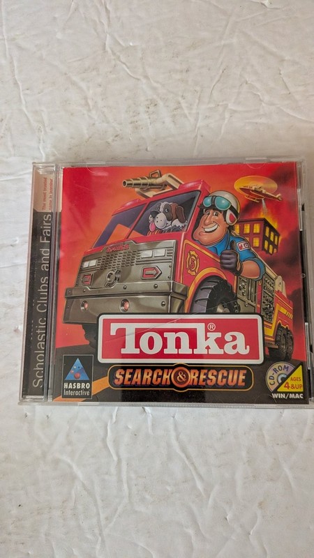 Tonka Search & Rescue PC MAC CD-ROM Game Hasbro Interactive 1997