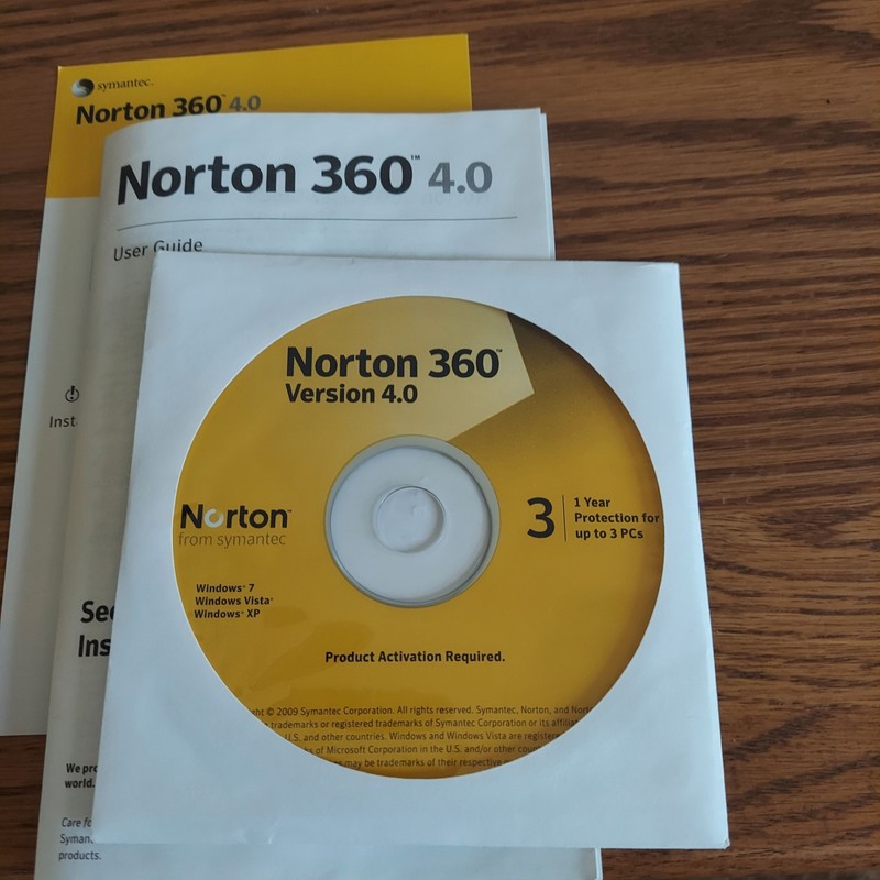 Norton From Symantec Norton 360 Version 4.0 CD Only gallery