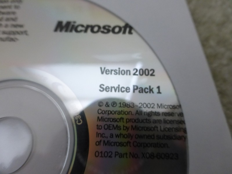 MICROSOFT OFFICE XP VERSION 2000 SERVICE PACK 1 SEALED NEW gallery