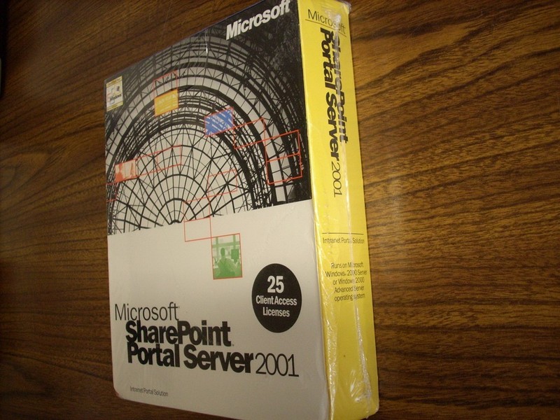 Microsoft Sharepoint Portal Server 2001 (25-client CAL)(Windows)