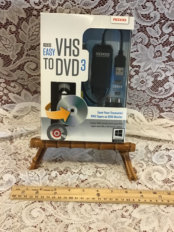 Roxio Easy VHS to DVD 3 Converter Transfer Old Videos NEW Open Box