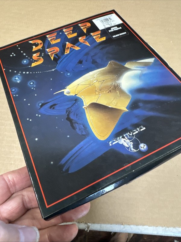 Deep Space 512K Commodore Amiga Game Comic Manual box - Rarest of Psygnosys WOW gallery