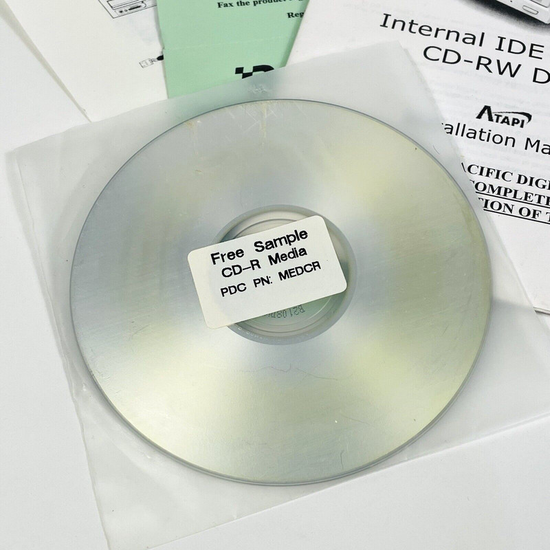 Pacific Digital Corp Burner Bundle 4.1 Installation Manual and Software Disc gallery