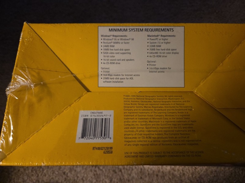 Complete National Geographic Magazine 110 Years 31 CD-ROM Set (1999) Sealed gallery
