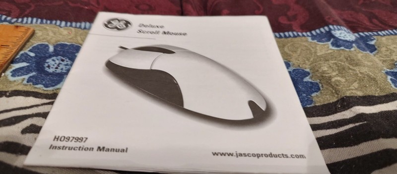 GE Deluxe Scroll Mouse Driver General Electric Software Only RARE HTF  gallery