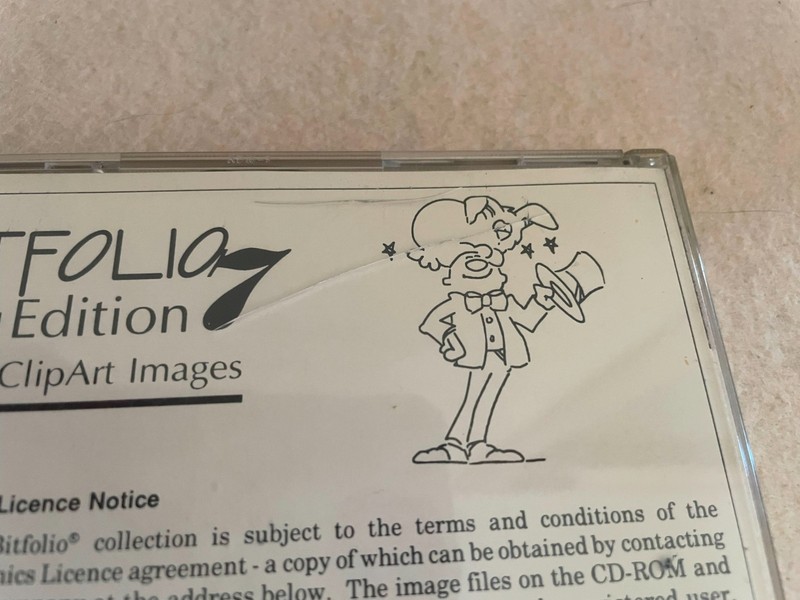BITFOLIO Edition 7 ClipArt 2 CD-ROM Mac 10000 Images Management Graphics 1995 gallery