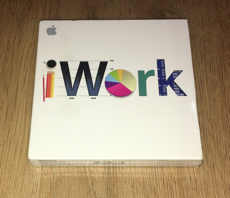 Apple iWork '09 Full Version with Pages Numbers Keynote '09 NEW & Original Packaging in Foil