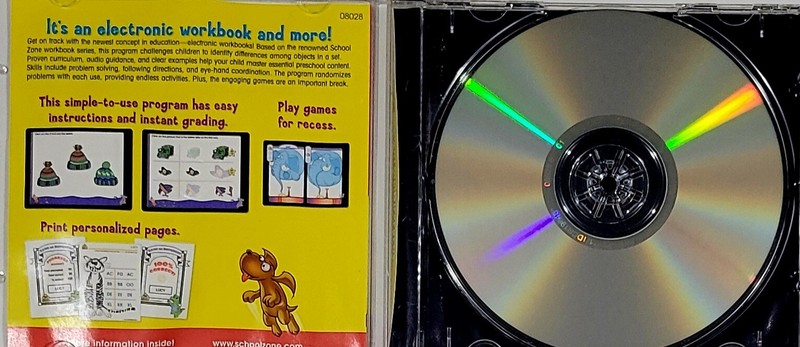 Educational CD “Same Or Different” Preschool Ages 3-5 On-Track Software CD gallery