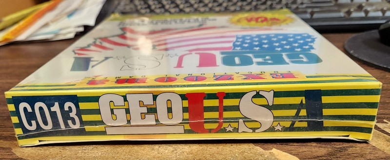 Geo U.S.A. by Exzooma Educational Games (1994, Windows, 3-1/2" Floppy Disk) NEW gallery