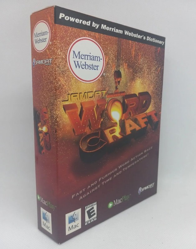 Merriam-Webster Word Craft PC Game * Windows 98/ME/2000/XP * Brand New & Sealed