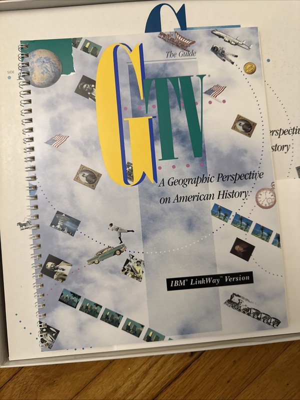 GTV Geographic Perspective On American History Videodisc & IBM Set gallery