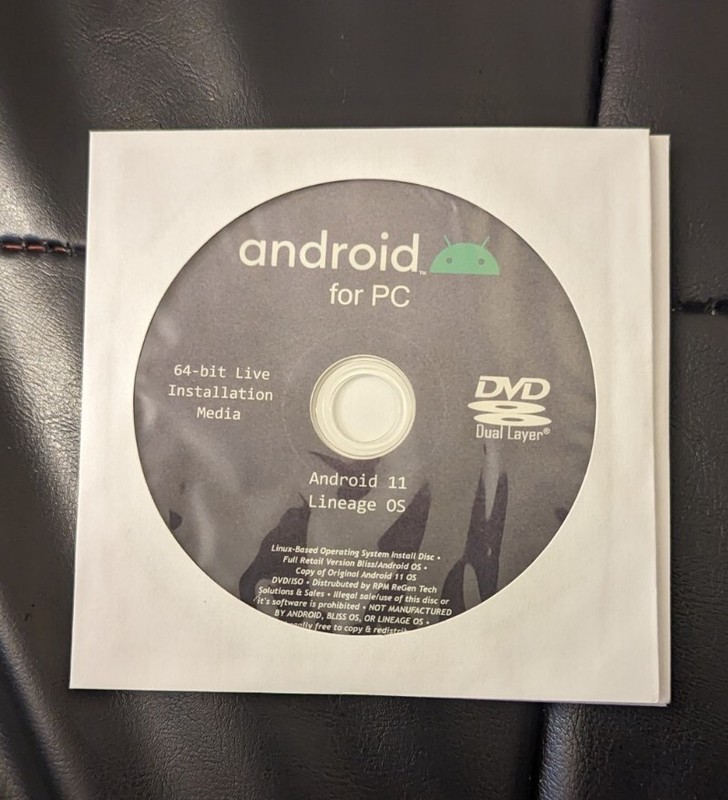 Android 11 PC Installation Disc: BOOTABLE ANDROID 11 DVD RELEASE Bliss OS X86+64 gallery