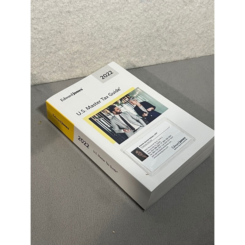 2022 US Master Tax Guide Edward Jones Wolters Kluwer 105th Edition gallery