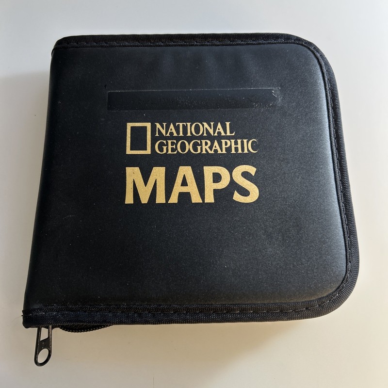 Vintage National Geographic 8 CD-Set Maps Collection Windows CD-ROM zao