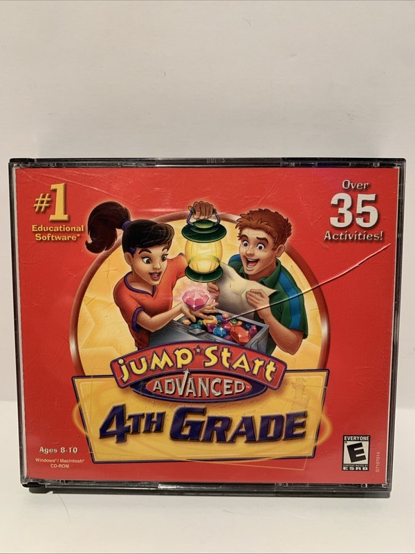 Jump Start Advanced 4th Grade Windows & Macintosh CD-ROM/ 3 Disc set