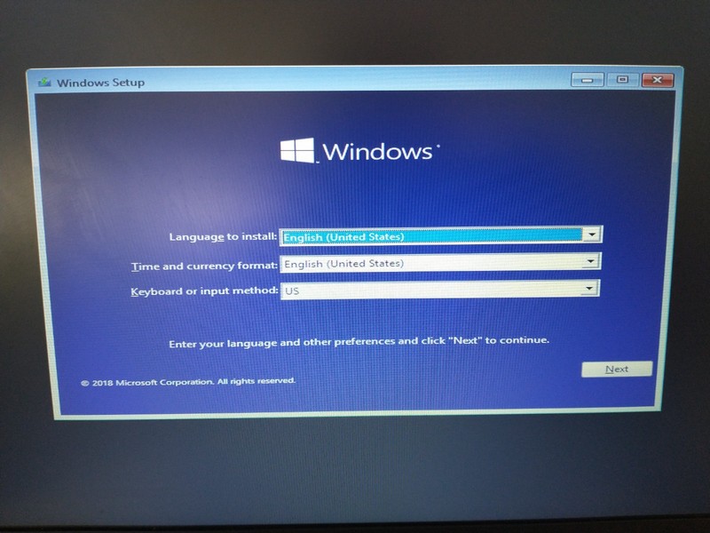 Old Windows 10 (Version 1809 – OS Build 17763.55) Bootable USB gallery