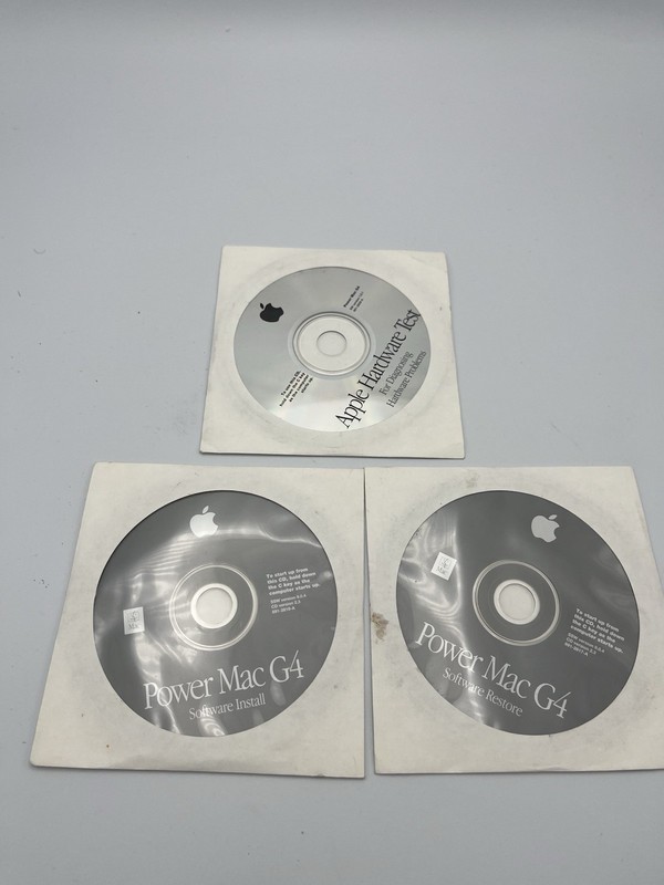 Apple Power Mac G4 Software CDs (Install and Restore)