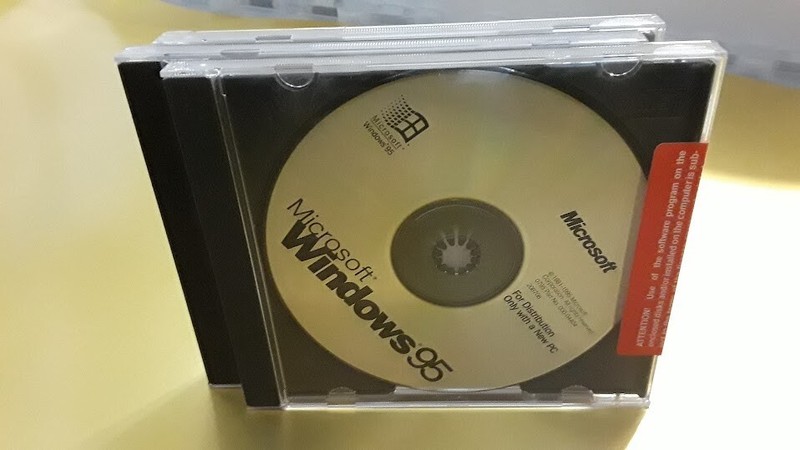 Microsoft Windows 95 Upgrade Disc No Product Key (New unopened)