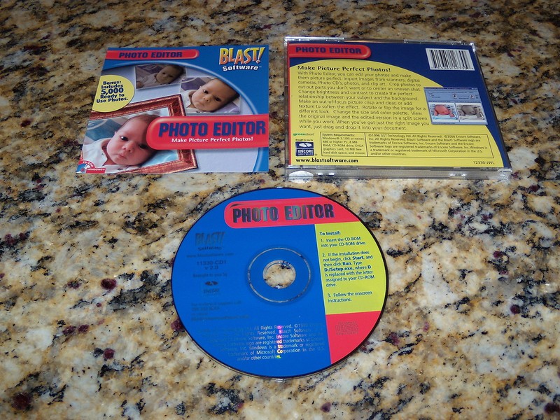 Photo Editor Blast! Software (PC, Program) Windows (Mint)