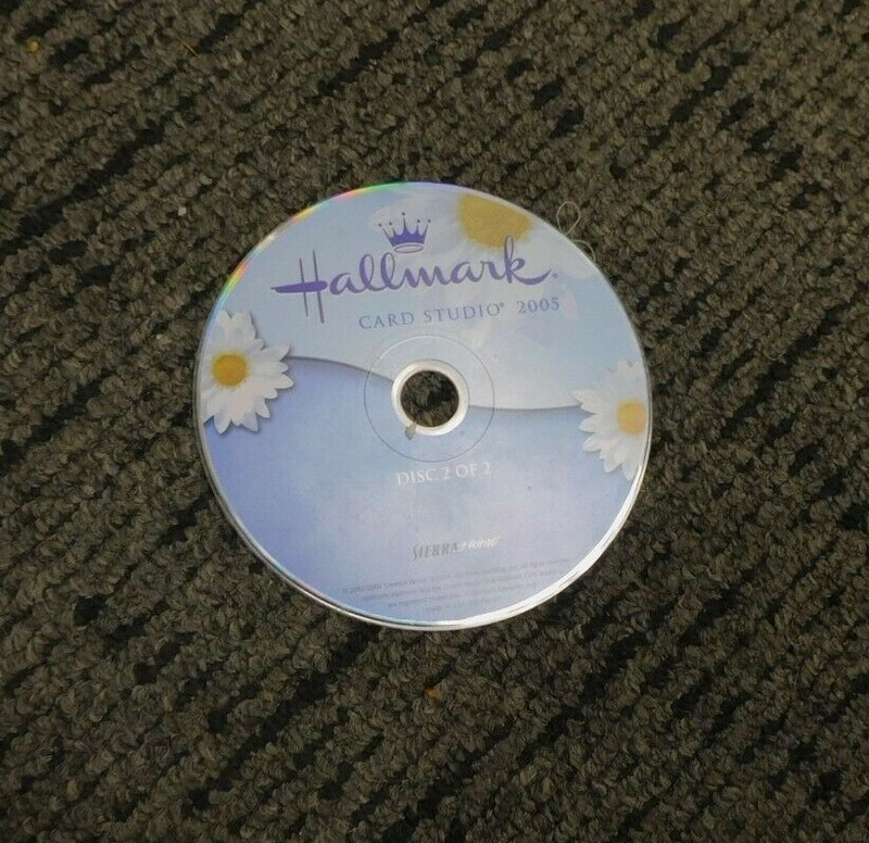 Hallmark Card Studio Deluxe 2005 Greeting Card Software Disc 2
