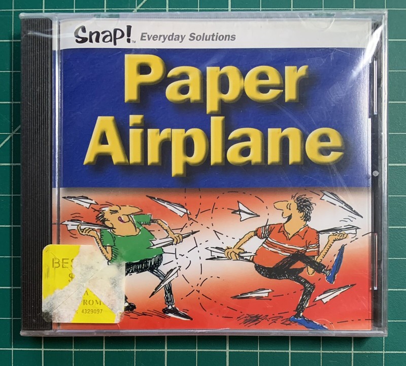 Topics Entertainment SNAP! Paper Airplane (CD Rom Jewel Case) Mew Sealed