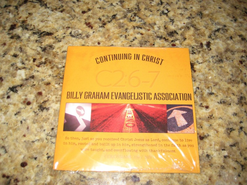 Continuing In Christ C2:6-7 Billy Graham Evangelistic Association CD Software.