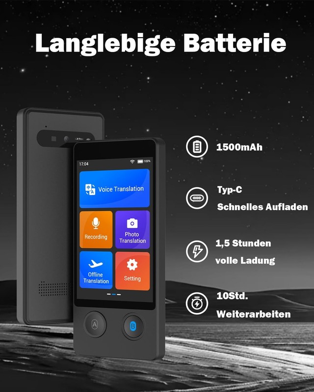 Voice Translator Without Internet, Translator Device Test Winner, Translator W12 Ü... gallery