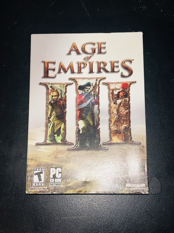 Microsoft Age of Empires III PC CD-ROM Arts & Culture Software