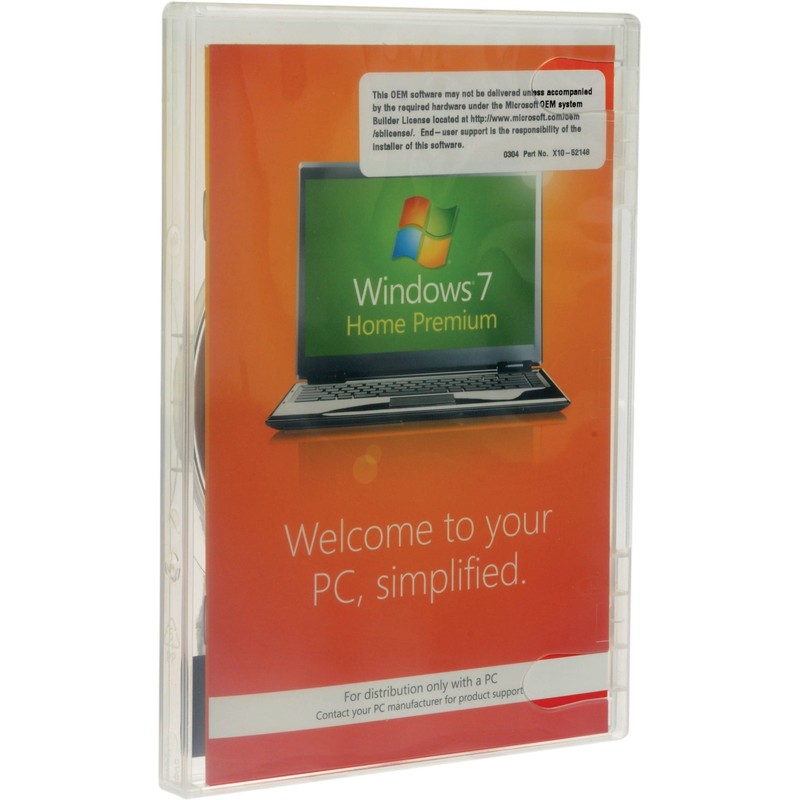REPLACEMENT DVD Windows 7 Home Premium x32 Bit Full Version NO Product Key