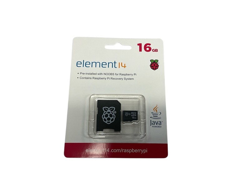 TSRASPI10-16G – Micro SD Card, 16 GB, Preloaded W/Noobs(TS)