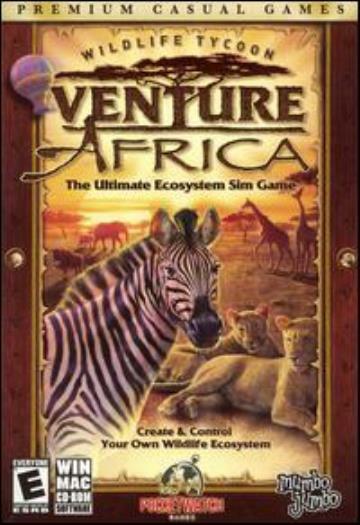 Wildlife Tycoon Venture Africa PC CD animal build ecosystem life simulation game