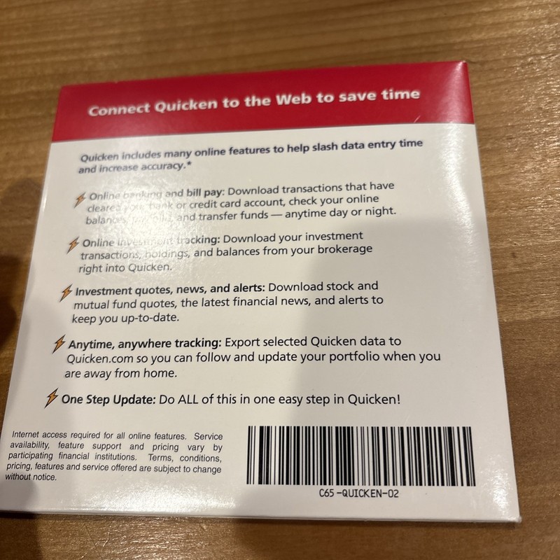 Quicken 2002 New User Edition Windows - Disc Only M1 gallery