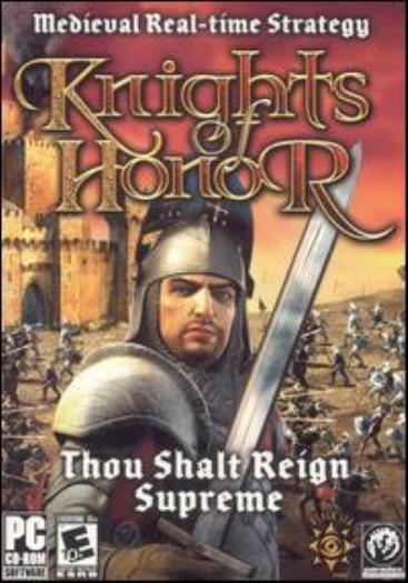 Knights Of Honor + Manual 2-Disc PC CD real-time strategy empire conquering game