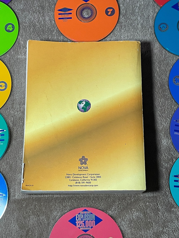 Art Explosion 125,000 Images Gold Edition User Manual & 13 CD-ROM Disk Set 1996 gallery